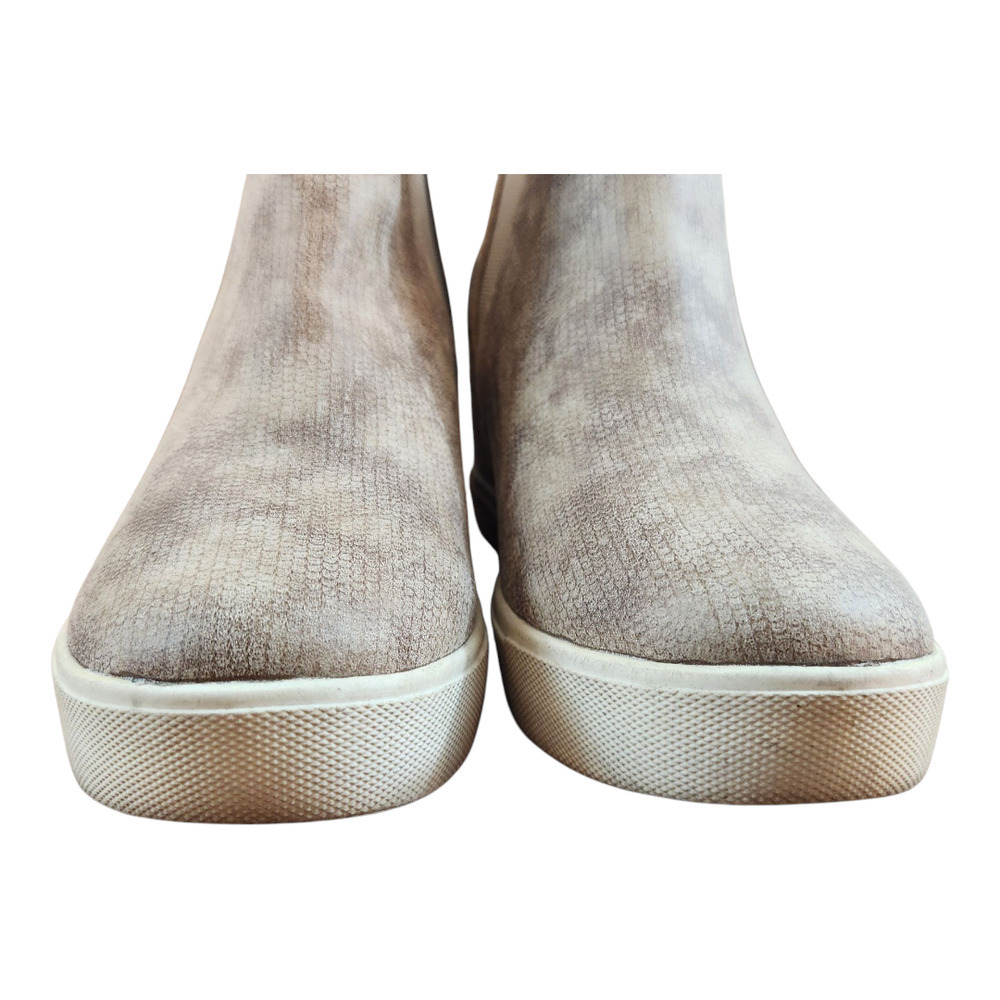 Coconuts by Matisse lure tan natural platform wedge sneakers sz 9.5 - Picture 4 of 12